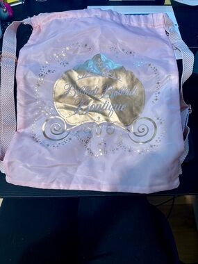 Bibbidi Bobbidi Boutique Pink Drawstring Bag